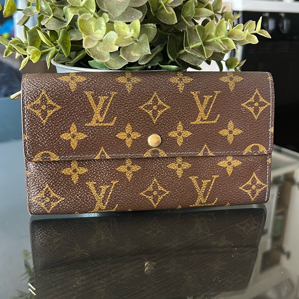 Louis Vuitton Brown Monogram Wallet